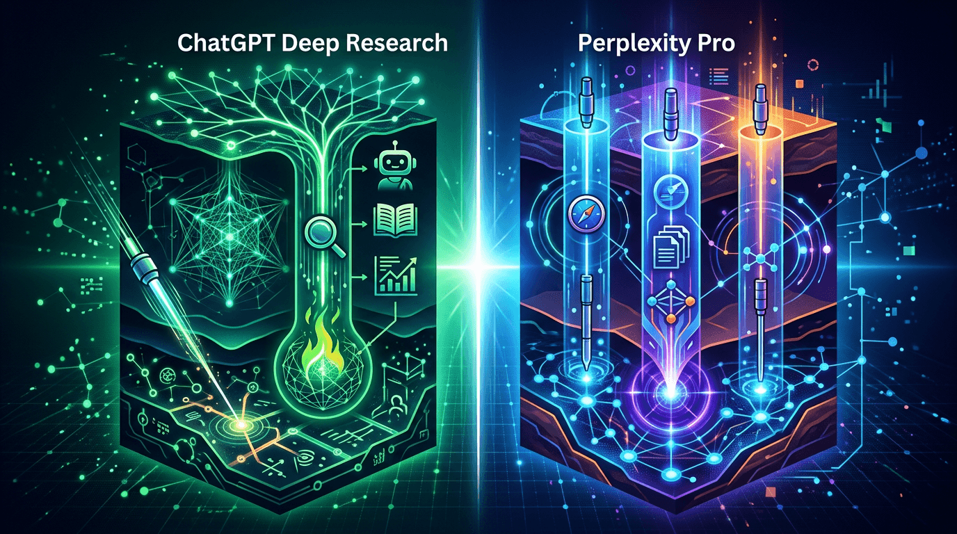 ChatGPT Deep Research vs Perplexity Pro — Which One Digs Deeper?
