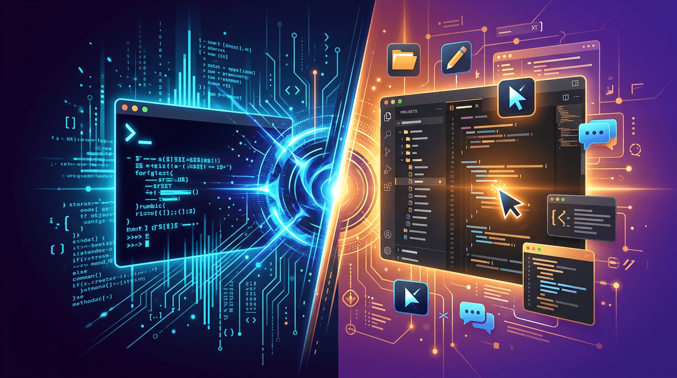 Claude Code vs Cursor — Terminal-First or IDE-First?