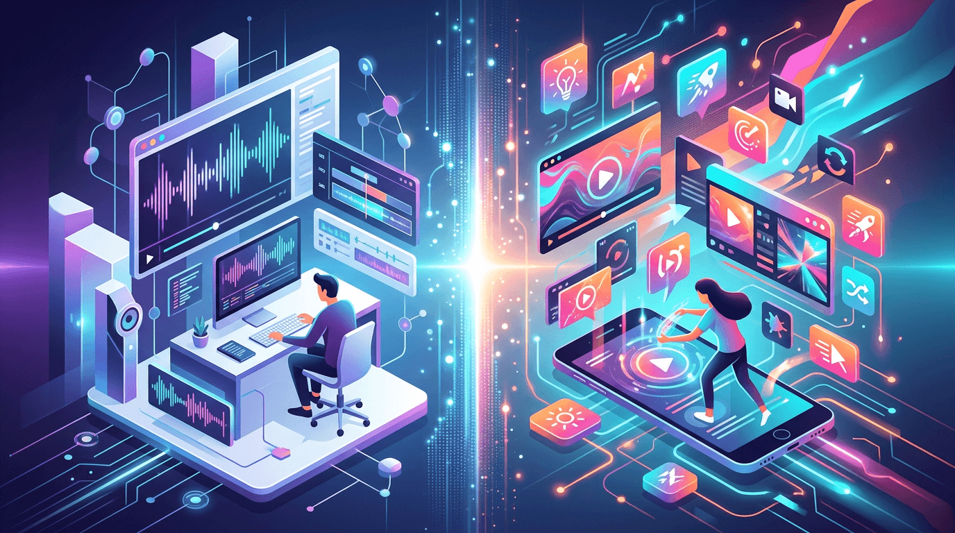 Descript vs CapCut AI — The Best AI Video Editor