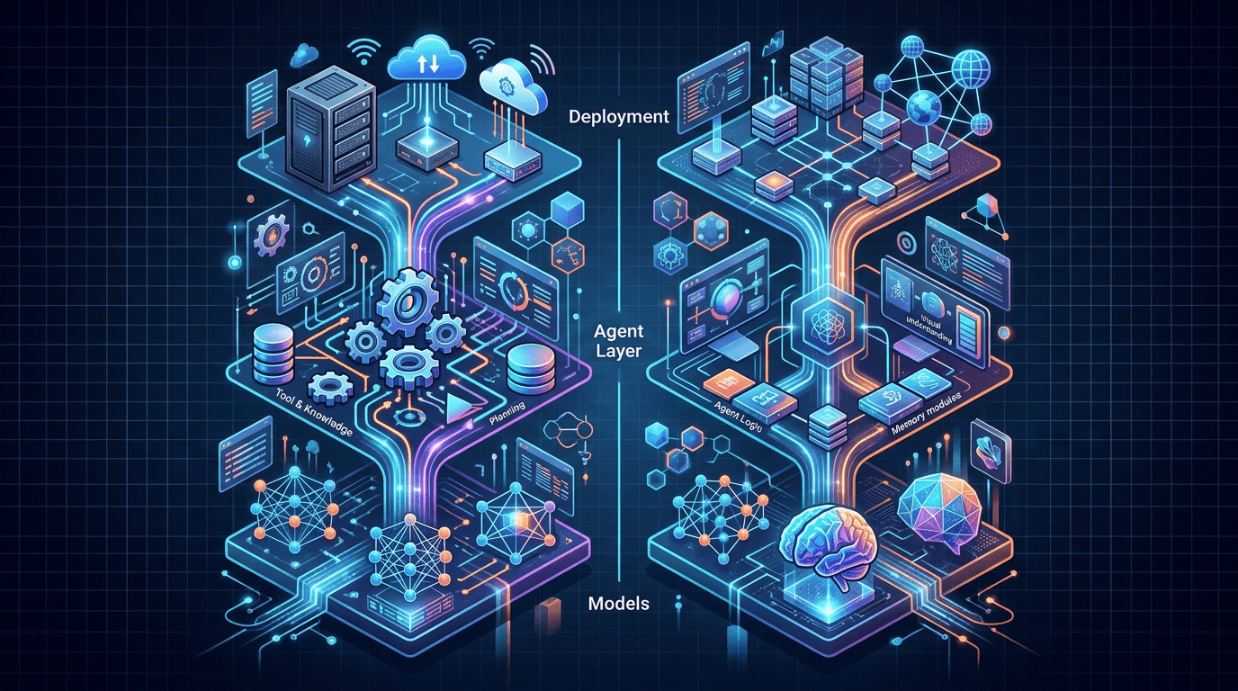 2026 完整 AI Agent 技术栈 — 从模型到部署的全景指南