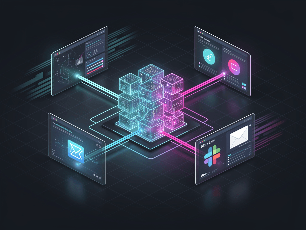 Integrating an AI Agent with Slack, Email, and CRM