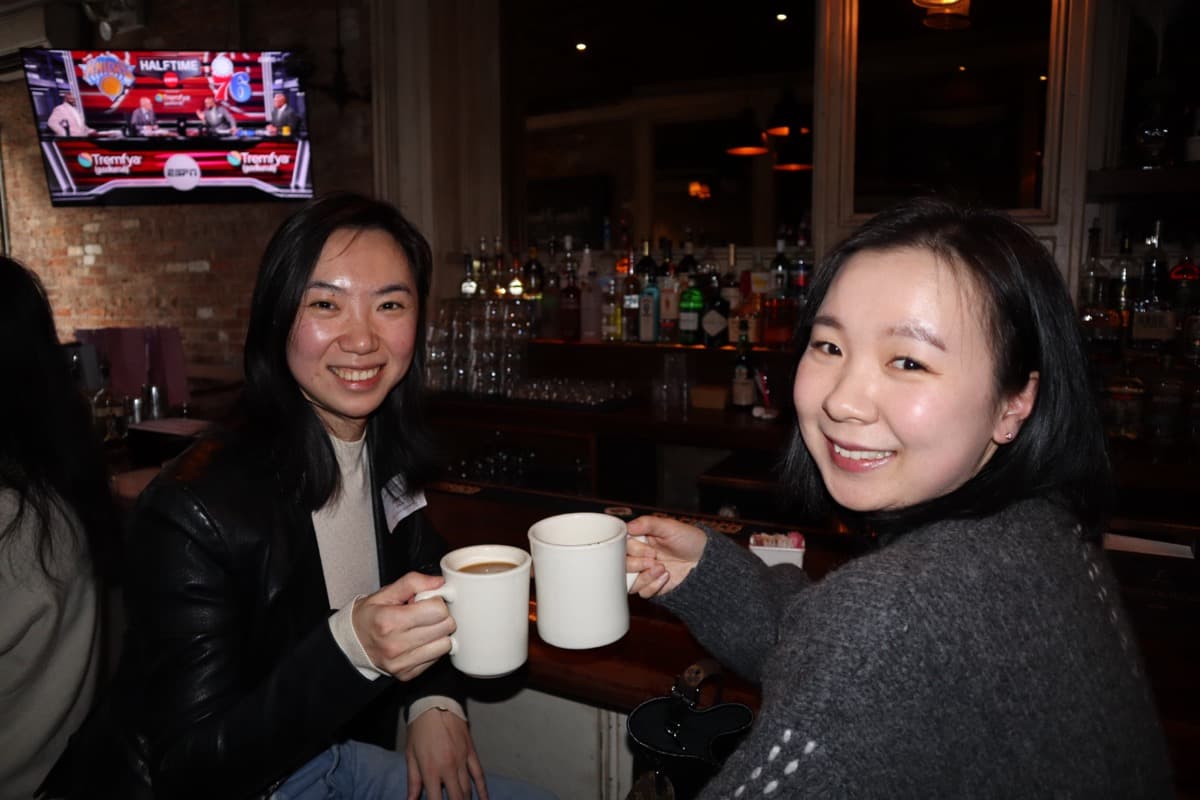 Founders connecting, Linen Hall (Jan 2026)