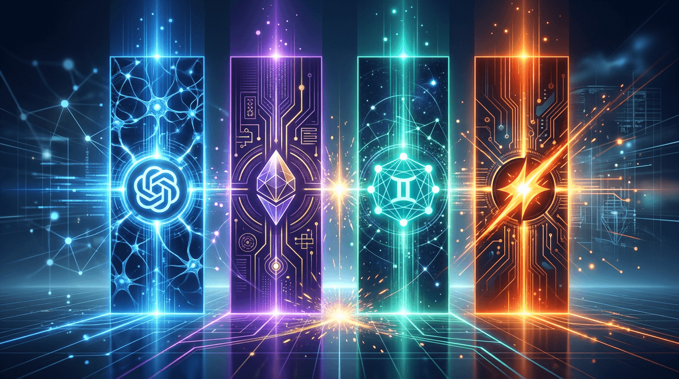 免费版大战:ChatGPT vs Claude vs Gemini vs Grok — 零成本谁最能打?