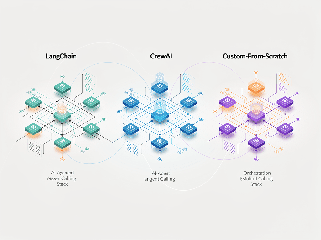 LangChain vs CrewAI vs Building from Scratch — My Experience