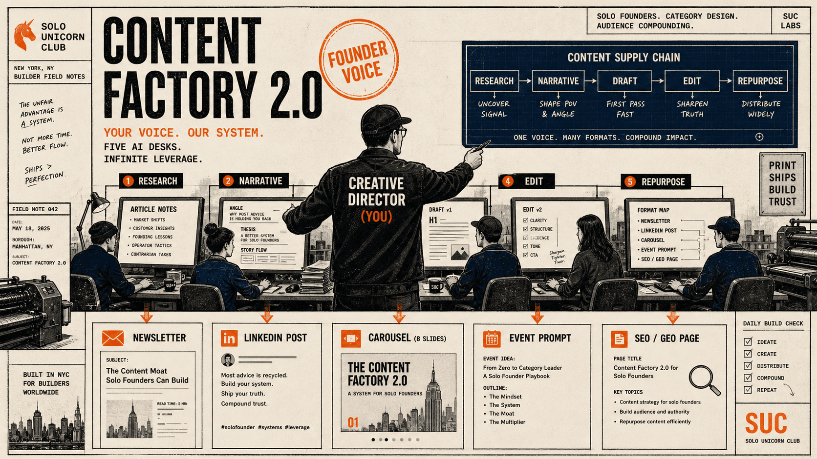 Content Factory 2.0 for Solo Founders